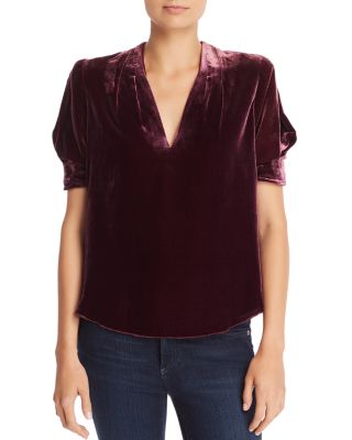 sheer chiffon top