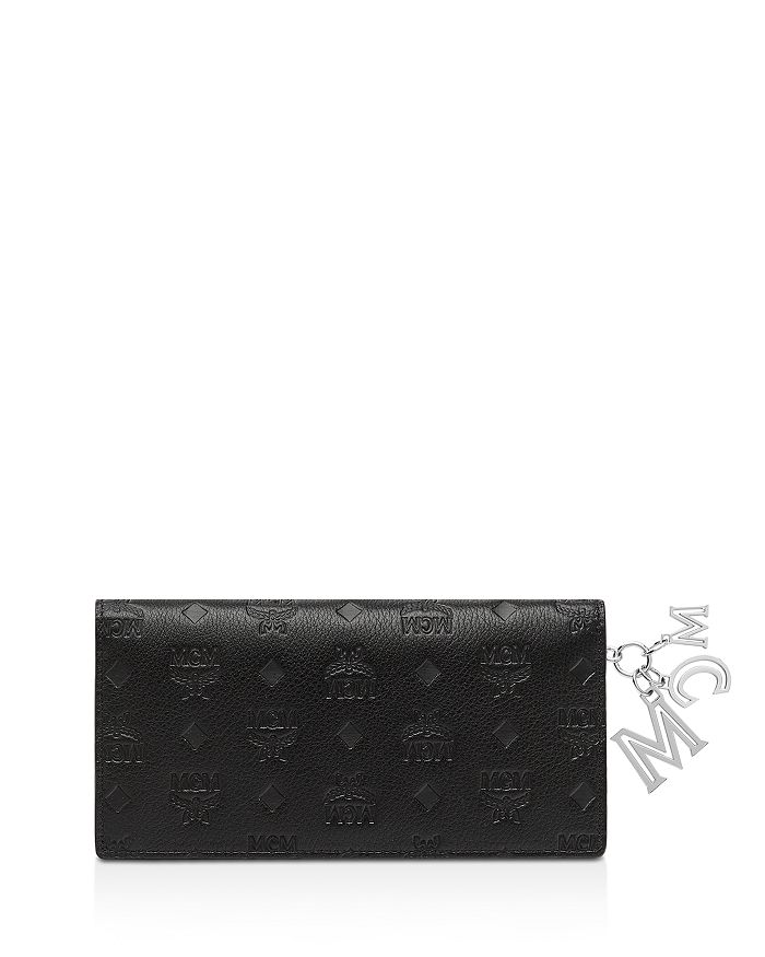 MCM Printed Continental Wallet - Black Wallets, Accessories - W3051350
