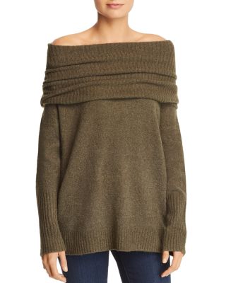 Shoulder Banded Overlay Sweater 