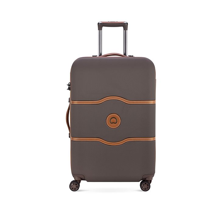 Delsey Chatelet Air 24 Expandable Spinner In Chocolate