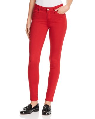 paige red jeans