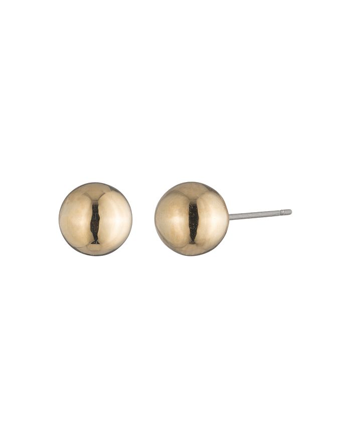 Ralph Lauren Lauren Lauren  Medium Sphere Stud Earrings In Gold