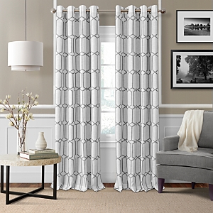 Elrene Home Fashions Kaiden Blackout Window Panel, 52 X 95 In Gray