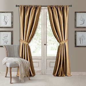 Elrene Home Fashions Versailles Blackout Window Panel, 52 X 95 In Gold