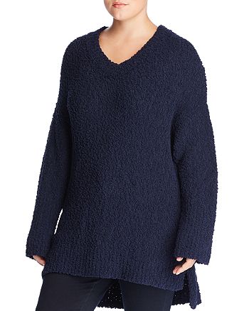 Cupio Plus Chenille V-Neck Sweater | Bloomingdale's