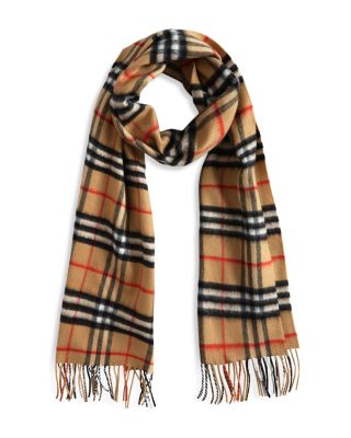 burberry skinny cashmere scarf
