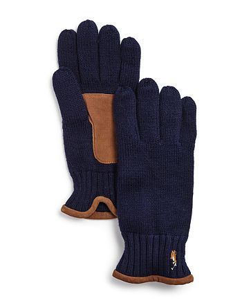 Polo Ralph Lauren Classic Lux Merino Wool Gloves | Bloomingdale's
