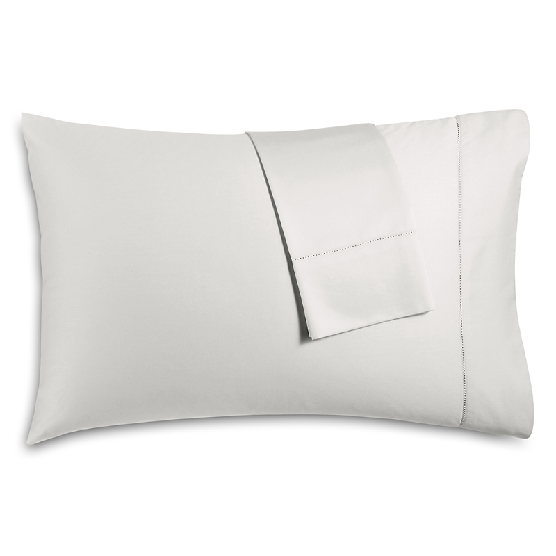 Hudson Park Collection 680tc King Sateen Pillowcase, Pair - Exclusive In Silver