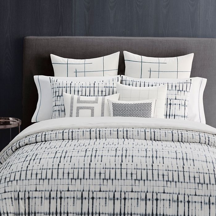 Vera Wang Shibori Grid Bedding Collection Bloomingdale S