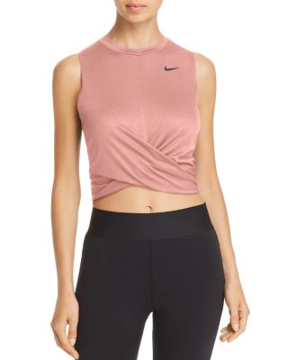 Nike Dry Twist-Front Cropped Training 
