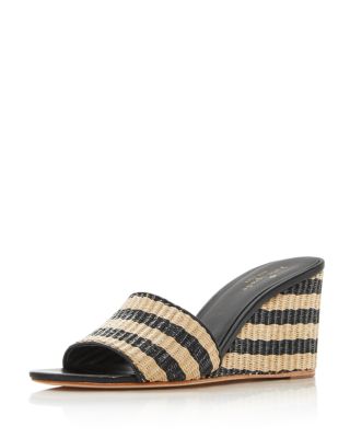 kate spade striped sandals