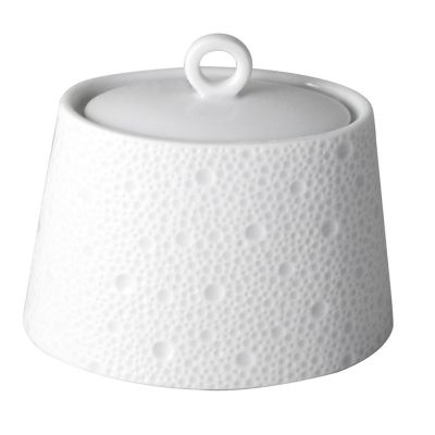 Bernardaud - Ecume White Sugar Bowl