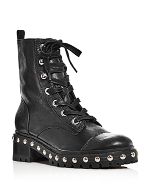Schutz Women's Andrea Studded Leather Boots
