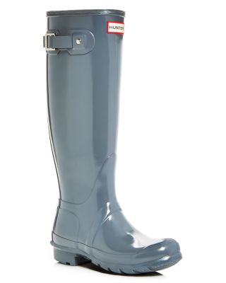 hunter women's original tall gloss rain boots