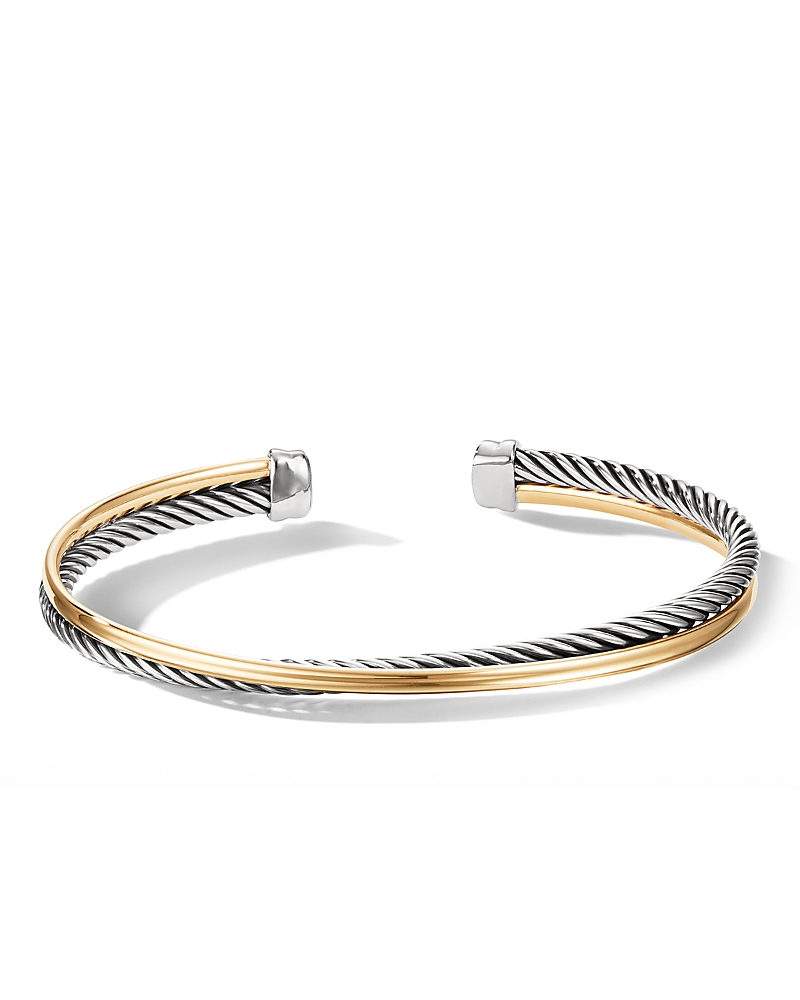 David Yurman Crossover Bracelet with 18K Gold