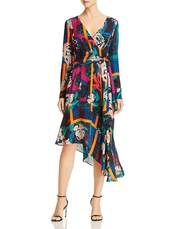 Parker Lorelei Floral Faux Wrap Dress Bloomingdale s