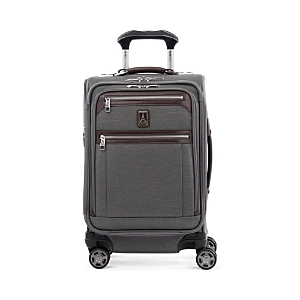 Travelpro Platinum Elite 20 Expandable Business Plus Carry On Spinner In Vintage Grey