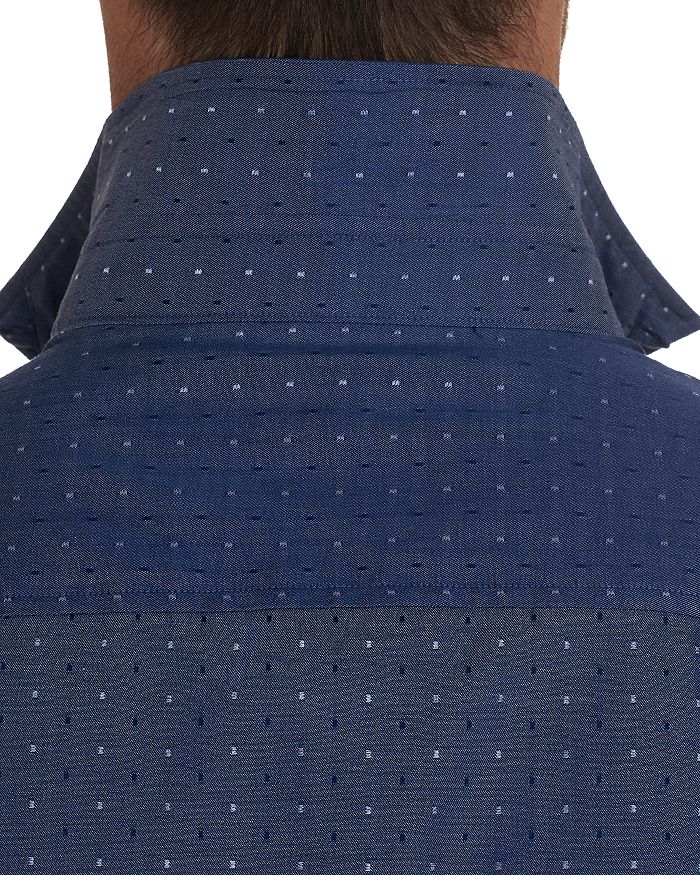 ROBERT GRAHAM ALBAN EMBROIDERED CHAMBRAY CLASSIC FIT CAMP SHIRT - 100% EXCLUSIVE