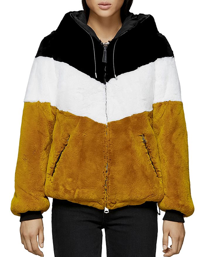 Mackage rabbit shop fur jacket