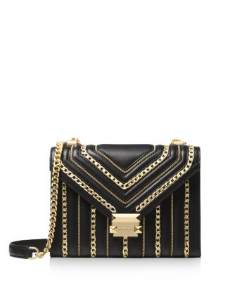 MICHAEL Michael Kors Whitney Chain Inlay Convertible Shoulder Bag ...