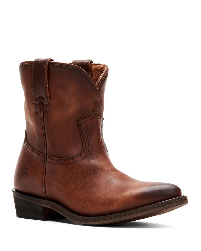 Frye Billy Bootie In Cognac