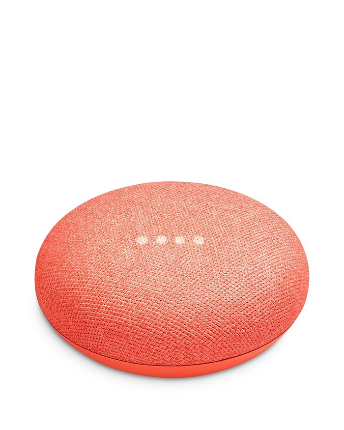 Google Home Mini In Coral Red