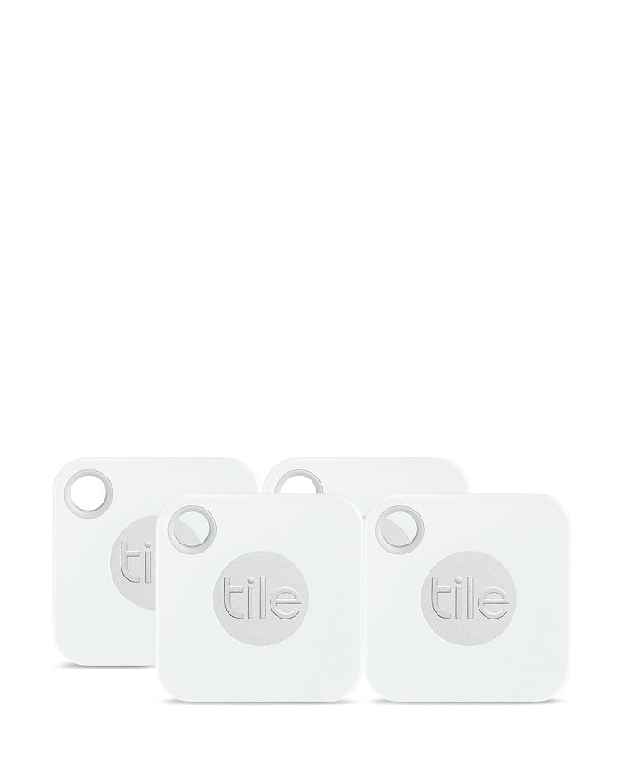 Tile Mate Tracker, 4-pack In White