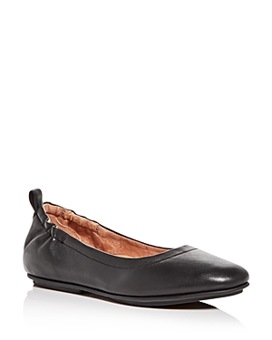 Fitflop Woman Ballet Flats Black Size 7 Soft Leather In Black
