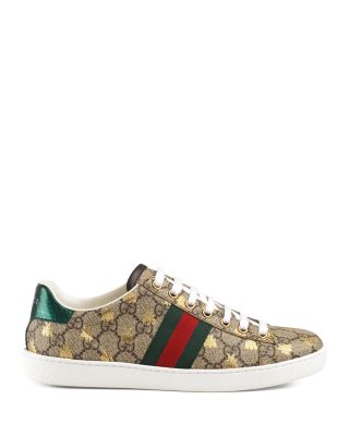 Gucci Women's Ace GG Supreme Sneaker with Bees | Bloomingdale's