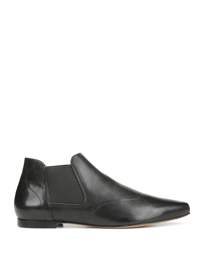 Vince Women s Camrose Leather Ankle Booties In Black ModeSens