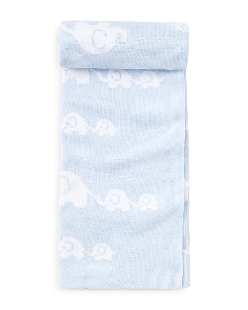 KISSY KISSY UNISEX ELEPHANT PRINT BLANKET - BABY L032BLEL