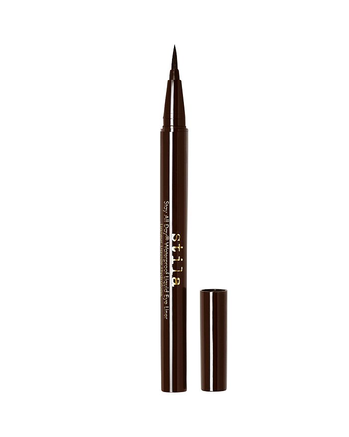 Stila Stay All Day Waterproof Liquid Eye Liner - Dark Brown 0.5ml In Dark Brown
