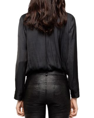 Tink Satin Tunic Top