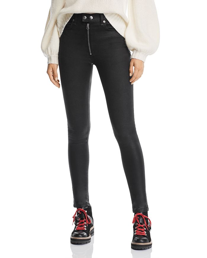 Rag and bone online baxter coated jeans