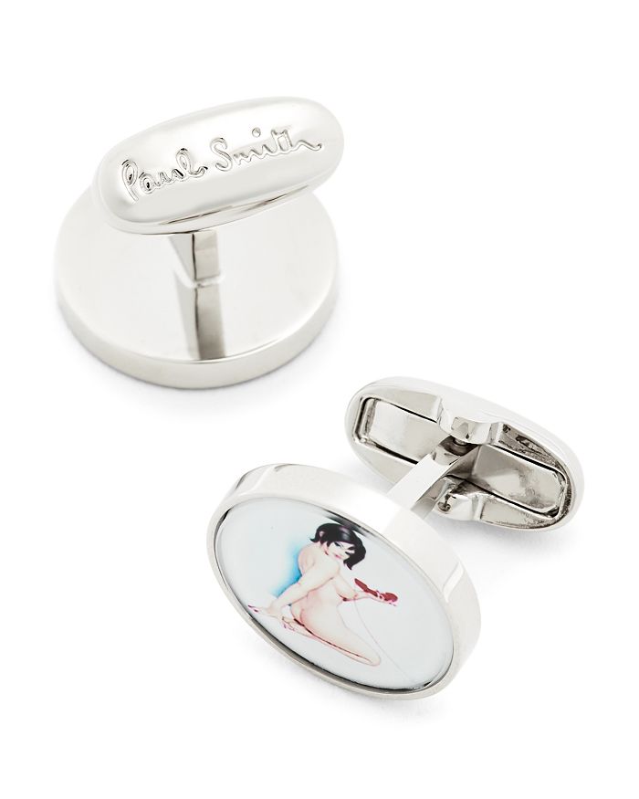 PAUL SMITH PINUP STERLING SILVER CUFFLINKS,M1A-CUFF-ANLADY