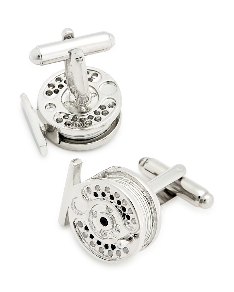 Link Up Fly-Fishing Reel Cufflinks