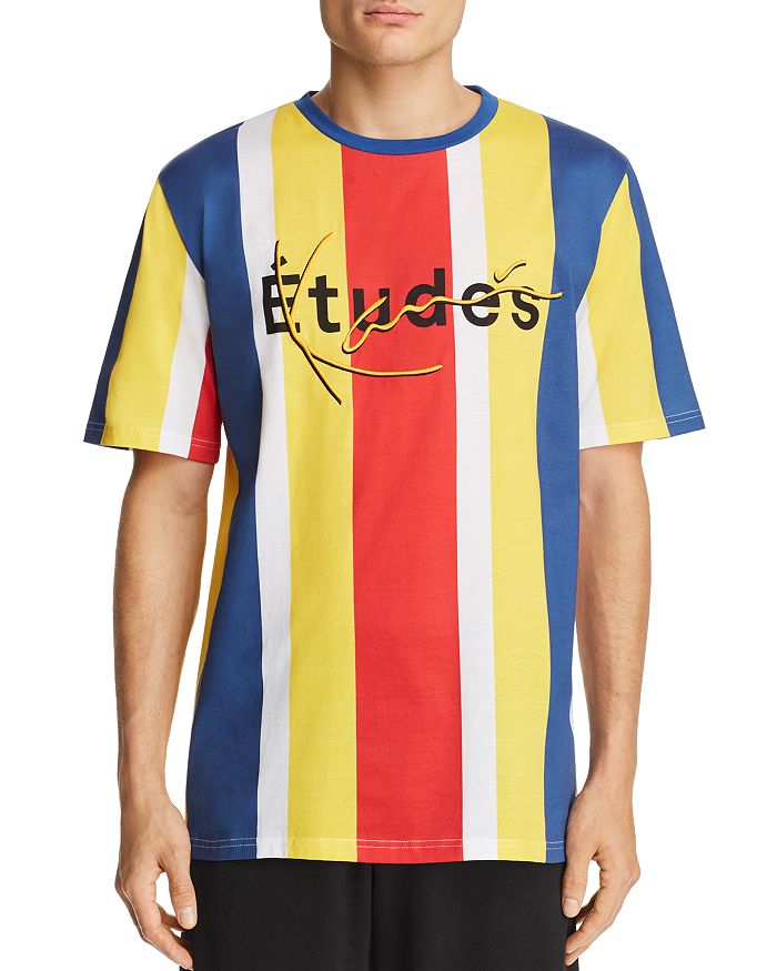 X Karl Kani Unity Striped Logo Tee