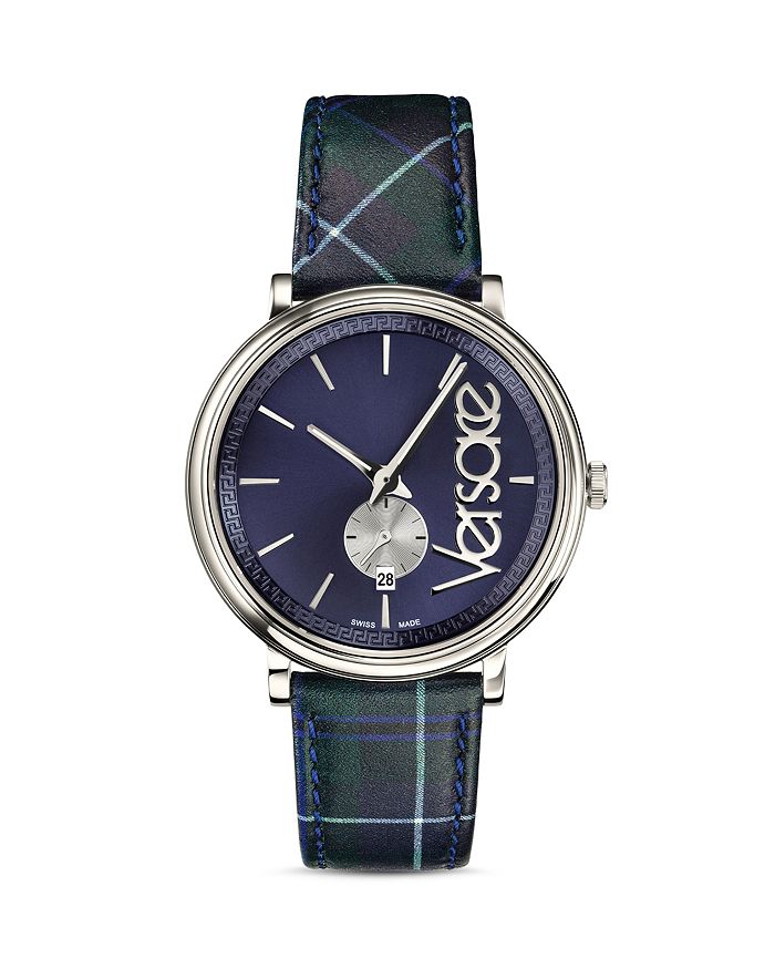 Versace Collection V Circle Clans Edition Watch, 42mm Bloomingdale's
