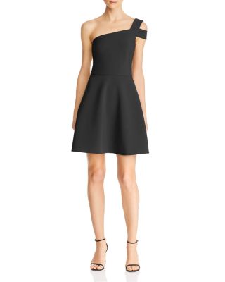 LIKELY Montgomery One-Shoulder A-Line Mini Dress | Bloomingdale's