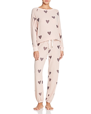 Honeydew Star Seeker Printed Pajama Set In Pink/fantasy