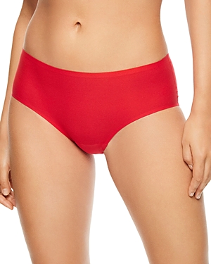 Chantelle Soft Stretch One-size Seamless Hipster In Poppy Red