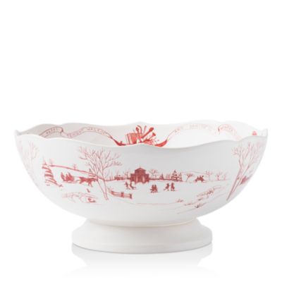 Country Estate Winter Frolic Centerpiece Bowl