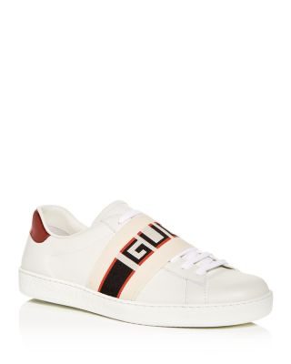 gucci lace up sneakers