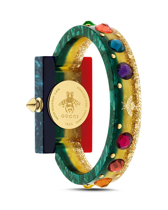GUCCI Le Marché Des Merveilles Plexiglas Watch, 24mm