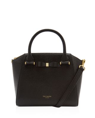 ted baker janne bow leather tote bag