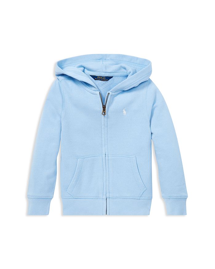 Monogram French Terry Zip-Through Hoodie - Ready to Wear