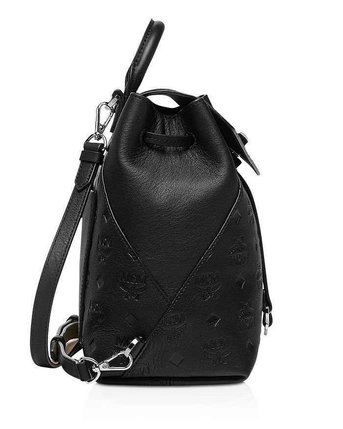 Mcm Essential Monogrammed Small Leather Convertible ...