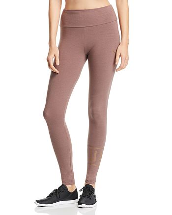 puma athletic logo leggings