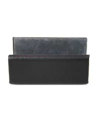 ROYCE New York - Leather Business Card Holder Display