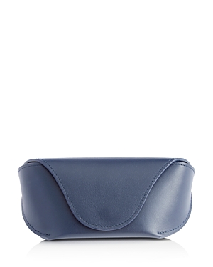 Shop Royce New York Leather Glasses Carrying Case In Blue